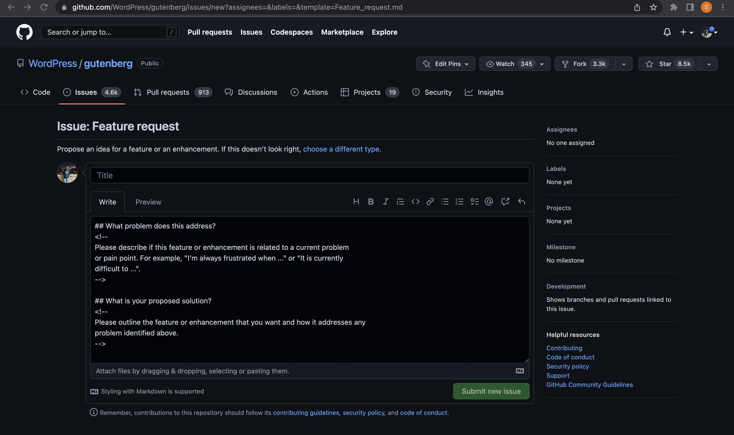 WordPress Contribution Guide
