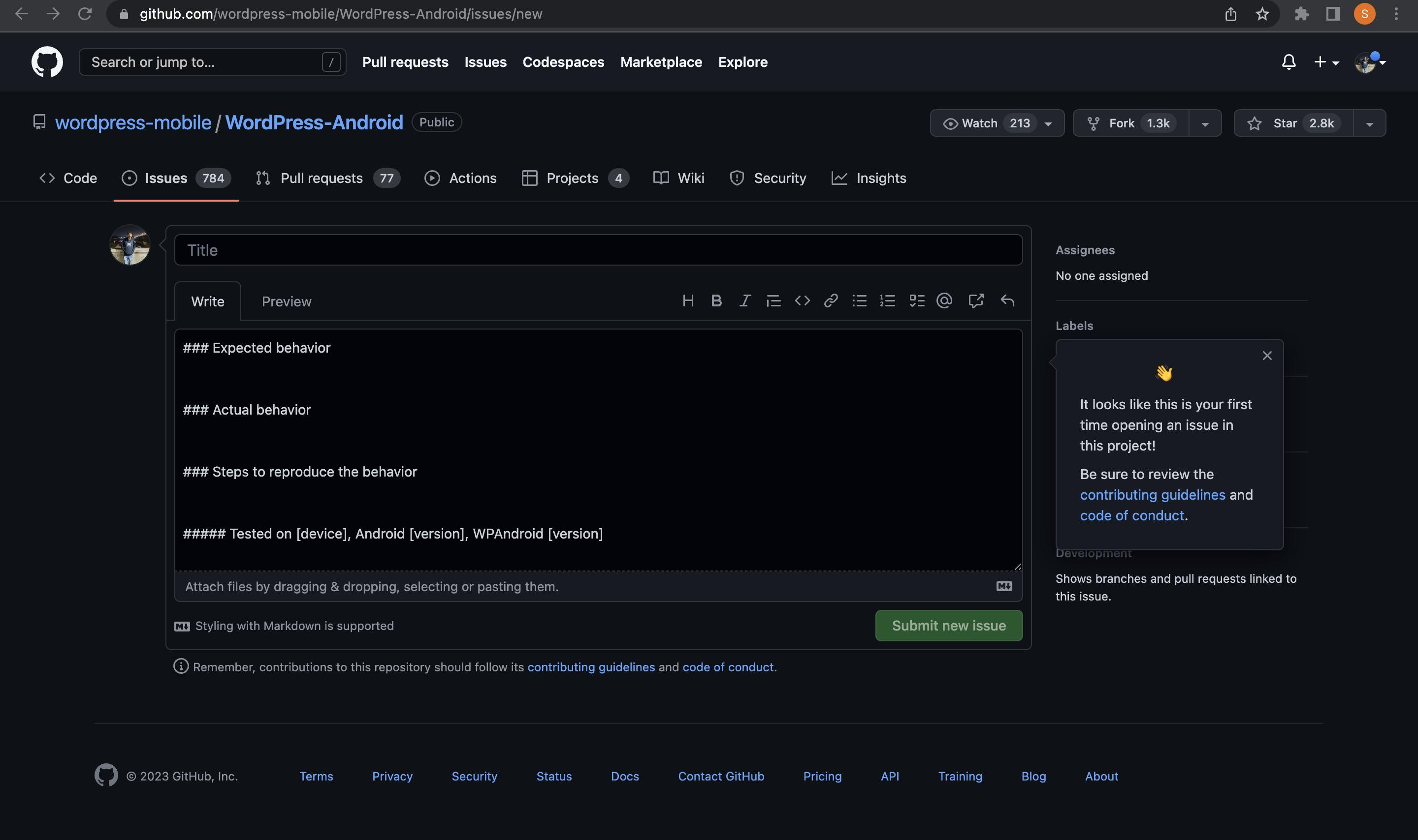 WordPress Contribution Guide
